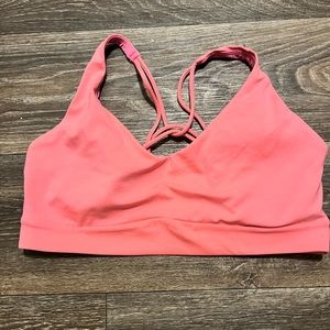 Strappy sports bra from Athleta